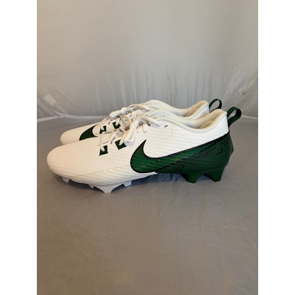 Nike vapor edge speed 360 2 white green mens football cleats size 15 FQ4045 101